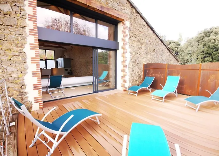 L\'Escale Du Bocage Piscine Couverte Chauffee
